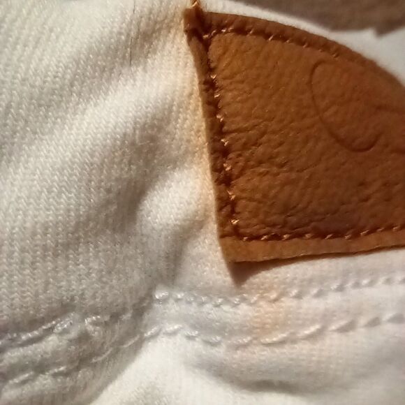 Cenia Convi Skinny Jeans-Size 14-White-Zippered Gusset-Body Shaping-Coastal - Picture 10 of 13